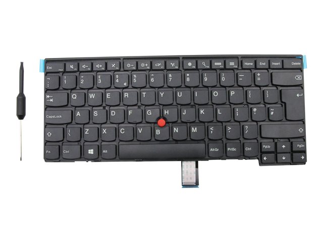Lite-On - notebook replacement keyboard - with Trackpoint - QWERTY - US/UK