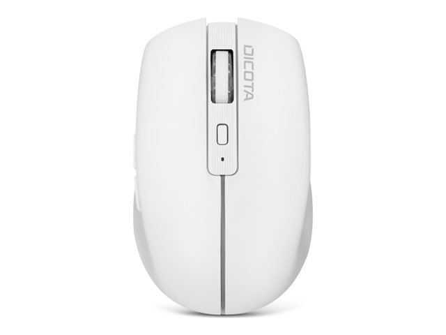 DICOTA Notebook - mouse - 2.4 GHz, Bluetooth - white