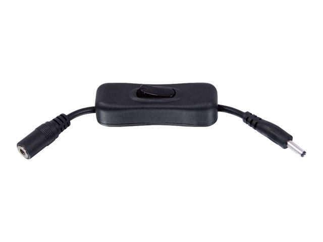 Lindy - power extension cable - DC jack 3.5 x 1.35 mm to DC jack 3.5 x 1.35 mm - 15 cm