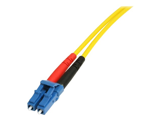 StarTech.com 7m Fiber Optic Cable - Single-Mode Duplex 9/125 - LSZH - LC/SC - OS1 - LC to SC Fiber Patch Cable (SMFIBLCSC7) - patch cable - 7 m - 7 m - yellow