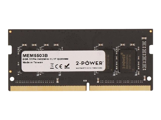2-Power - DDR4 - 8 GB - SO-DIMM 260-pin - 2400 MHz / PC4-19200 - CL17 - 1.2 V - unbuffered - non-ECC