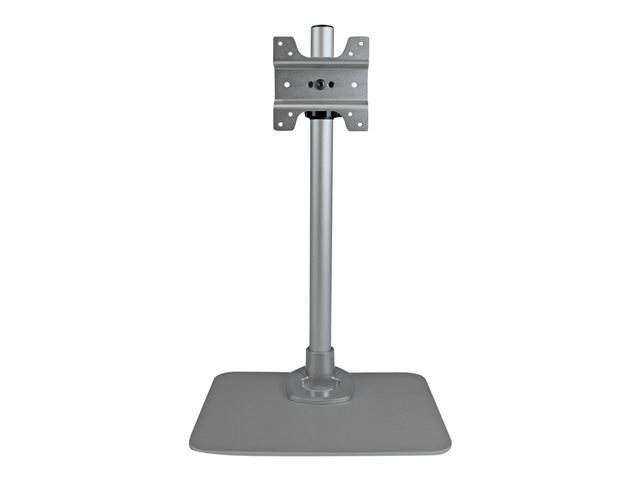StarTech.com Single Monitor Stand - Adjustable - Supports Monitors 12" to 34" - Premium - Single Screen VESA Monitor Mount Stand - Silver (ARMPIVSTND) mounting kit - for LCD display - silver
