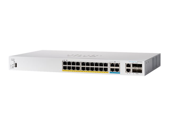 CBS350 MANAGED 4-PORT 2.5GE 20-PORT GE POE 4X10G SFP+