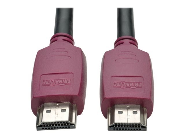 Eaton Tripp Lite Series 4K HDMI Cable with Ethernet (M/M) - 4K 60 Hz, Gripping Connectors, 3 ft. - HDMI cable with Ethernet - 90 cm