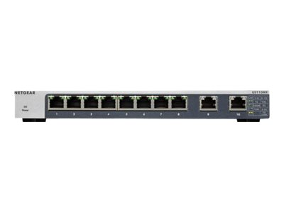 NETGEAR GS110MX - switch - 8 ports - unmanaged - rack-mountable