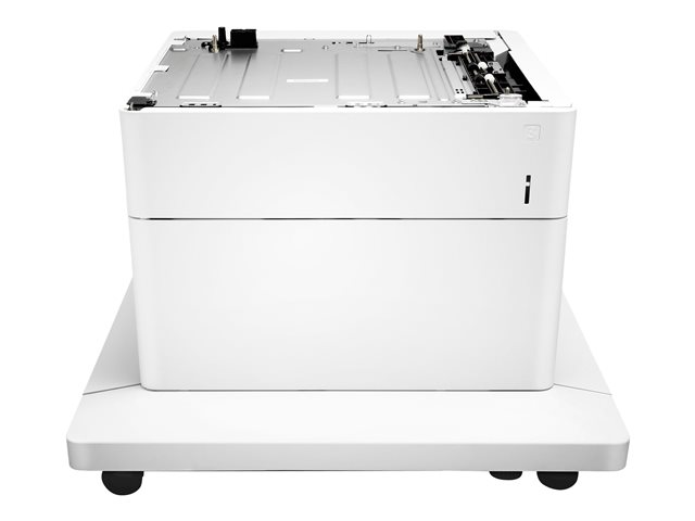 HP Paper Feeder and Stand - Printer base with media feeder - 550 sheets in 1 tray(s) - for Color LaserJet Managed E65150, E65160, Color LaserJet Managed Flow MFP E67660