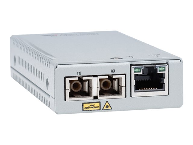 Allied Telesis AT MMC200/SC - fibre media converter - 100Mb LAN - TAA Compliant