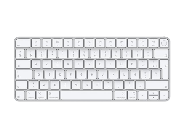 Apple Magic Keyboard with Touch ID - Keyboard - USB-C - wireless - Bluetooth - AZERTY - French