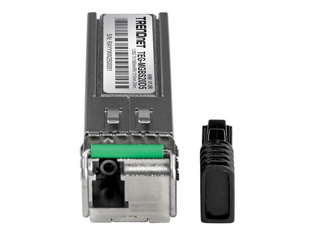 TRENDnet TEG MGBS20D5 - SFP (mini-GBIC) transceiver module - GigE - TAA Compliant