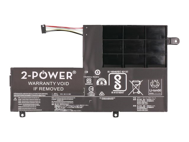2-Power - laptop battery - 11.52 V - Li-pol - 3645 mAh - 42 Wh