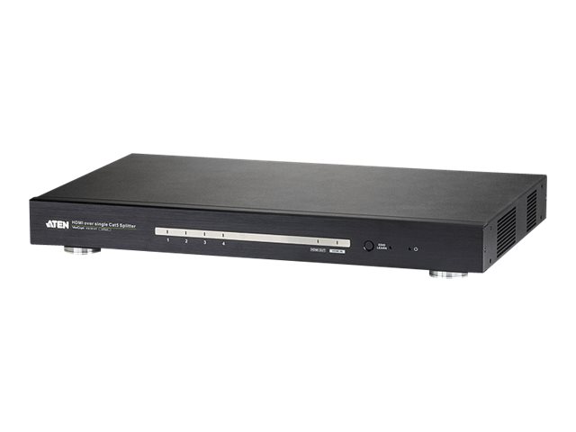 ATEN VS1814T HDMI Over Single Cat 5 Splitter - video/audio extender - HDMI