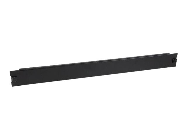 StarTech.com Blanking Panel - 1U - 19in - Tool-less - Steel - Black - TAA Compliant - Blank Rack Panel - Filler Panel (RKPNLTL1U) - Blank panel - front - black - 1U - 19" - for P/N: RK2433BKM, RK2537BKM, RK3236BKF, RK4236BKB, RK4242BK24, RK4242BK30, RKQMC