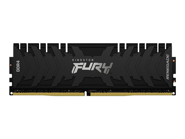 Kingston FURY Renegade - DDR4 - kit - 64 GB: 2 x 32 GB - DIMM 288-pin - 3200 MHz / PC4-25600 - CL16 - 1.35 V - unbuffered - non-ECC - black