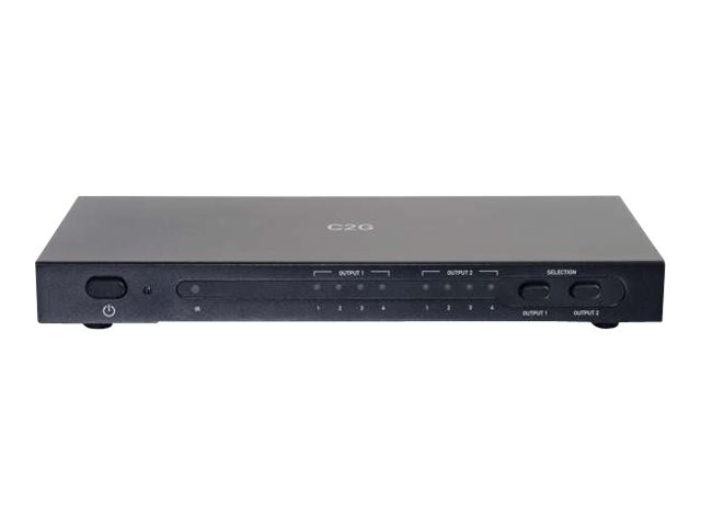 C2G 4X2 HDMI Matrix Switch 4K30 - Video/audio switch - 6 x HDMI - desktop