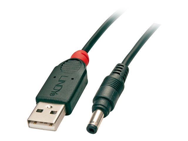 Lindy - USB / power cable - DC jack 4.8 x 1.7 mm to USB (power only) - 1.5 m