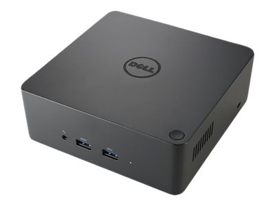 Dell Dual USB-C Thunderbolt Dock TB18DC - docking station - USB-C / Thunderbolt 3 - VGA, HDMI, DP, Mini DP, Thunderbolt - 1GbE