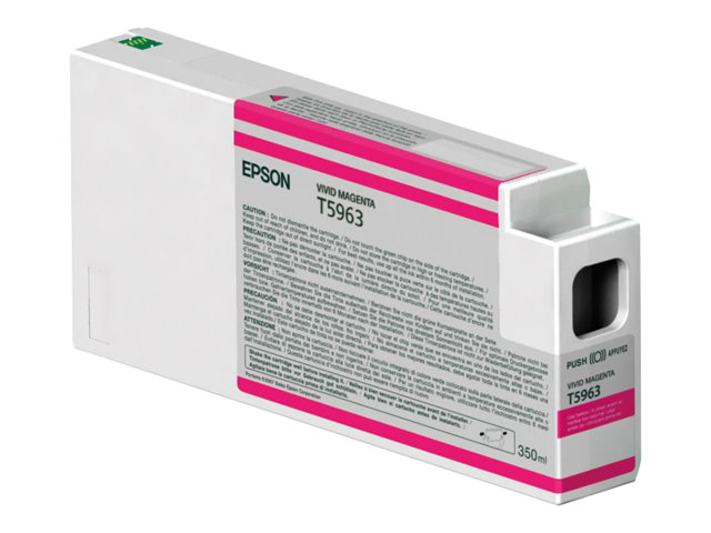 Epson Ink Cartridges, Ultrachrome K3 Vivid Magenta, T596300, Singlepack, 1 x 350.0 ml Vivid Magenta