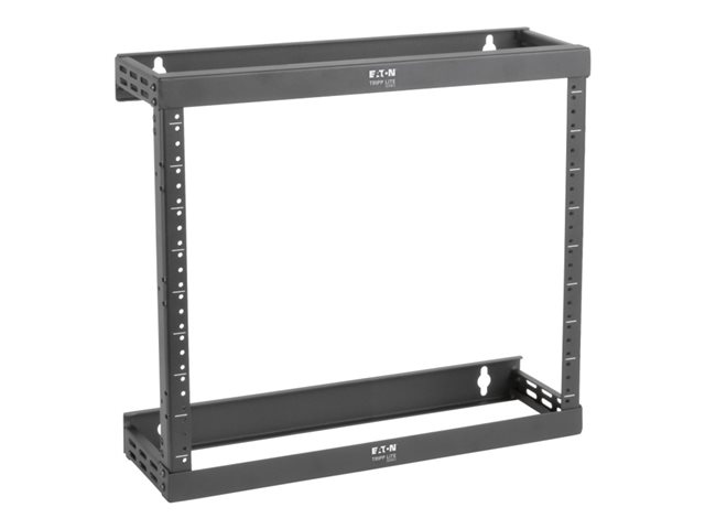 Eaton Tripp Lite Series 8U 12U 22U 2 Post Open Frame Rack Server Cabinet Expandable - Rack open frame - 2-post - black - 19"