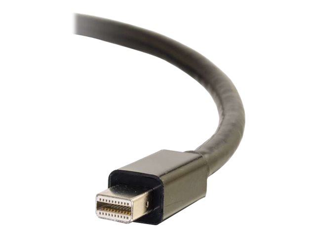 C2G Mini DisplayPort to HDMI, VGA, or DVI Adapter Converter - video converter - black