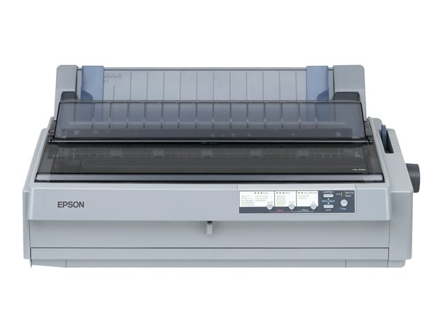 Epson LQ-2190, Dot Matrix Printers, Impact dot matrix, 136 columns, 24 Needles, RS-232 (optional), USB 2.0 Type B, Type B interface, Bidirectional parallel, Ethernet interface (100 Base-TX / 10 Base-T) (optional), 20,000 Hours, 400 Million Strokes/Wire, 1