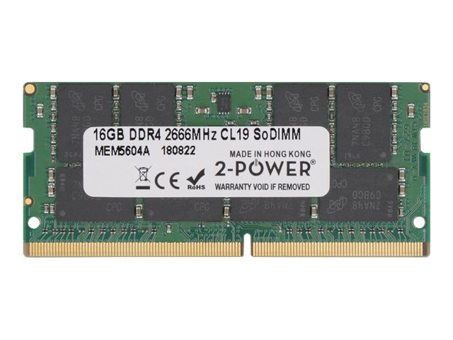 16GB DDR4 2666MHZ CL19 SODIMM .