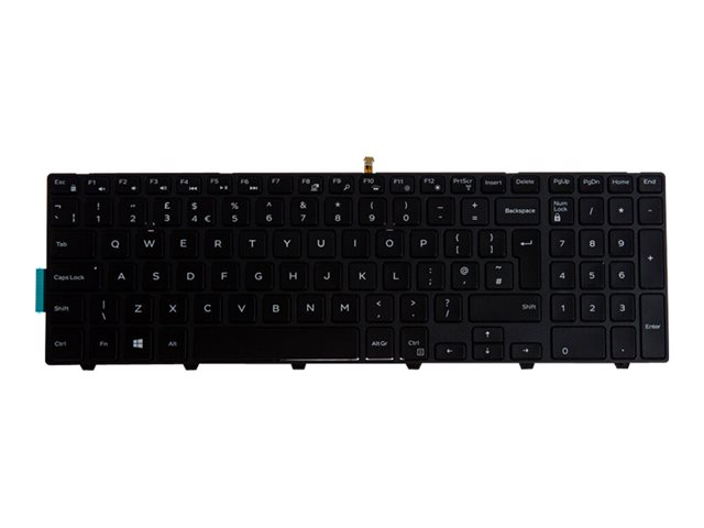 N/B KBD DELL INSPIRON 17 UK NON-BACKLIT 102 KEY SP