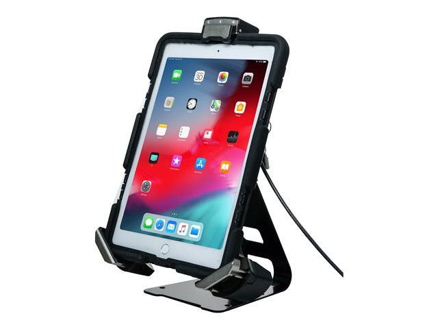 CTA Digital Tri-Grip Tablet Security Clasp with Quick-Connect Base - mounting kit - for tablet