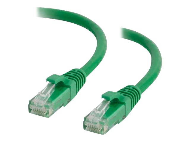 C2G - Patch cable - RJ-45 (M) to RJ-45 (M) - 3 m - UTP - CAT 6a - booted, snagless - green