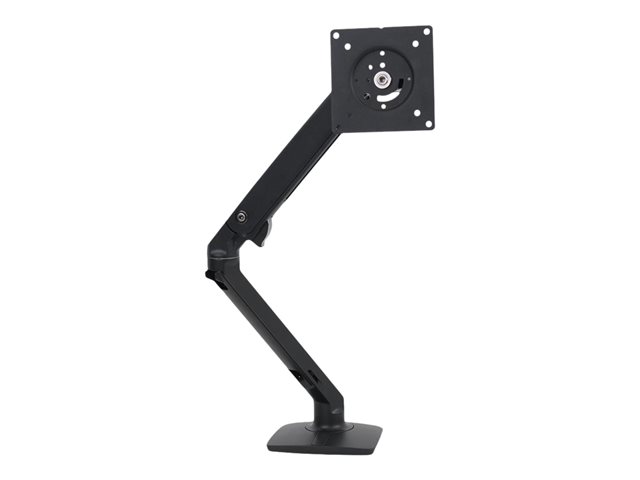 Ergotron MXV Desk Monitor Arm - Mounting kit - adjustable arm - for LCD display - steel - black - screen size: up to 34" - desk-mountable - with under mount C-clamp