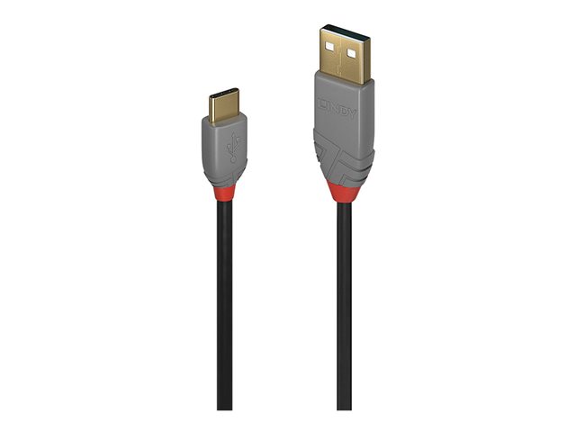 1M USB 2.0 TYPE A TO C CBL ANTHRA LINE