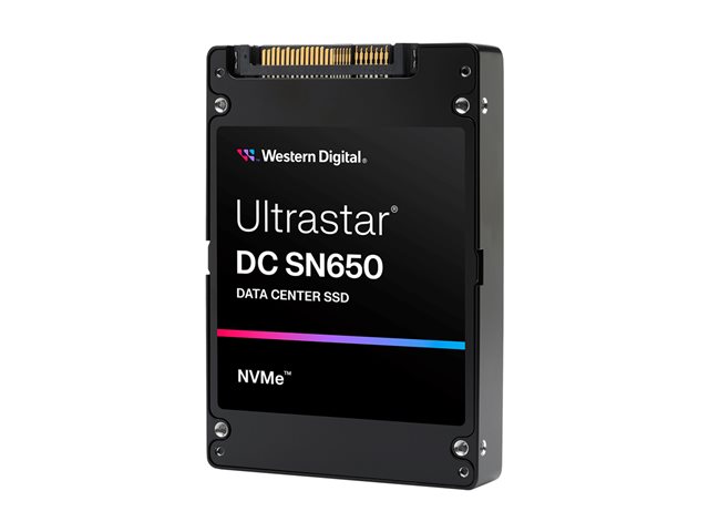 WD Ultrastar DC SN650 WUS5EA176ESP5E3 - SSD - 7.68 TB - U.3 PCIe 4.0 (NVMe)