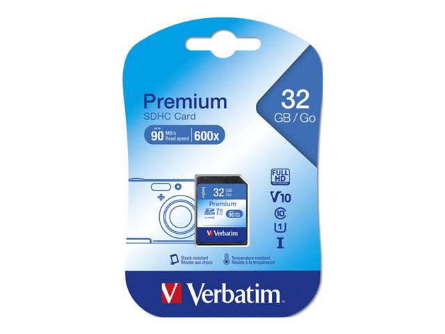 32GB SECURE DIGITAL SDHC CLASS 10