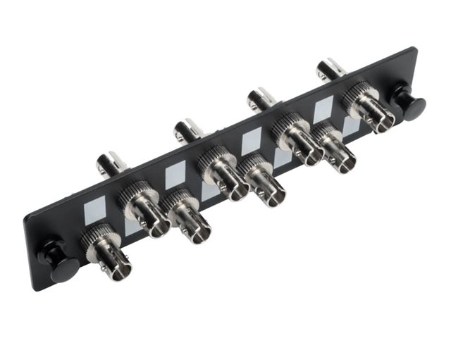 Eaton Tripp Lite Series Toolless Pass-Through Fiber Patch Panel MMF/SMF 8 ST Connectors - patch panel
