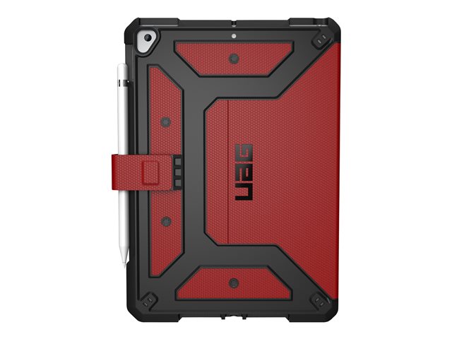 UAG Case for iPad 10.2-in (9/8/7 Gen, 2021/2020/2019) - Metropolis Magma - back cover for tablet