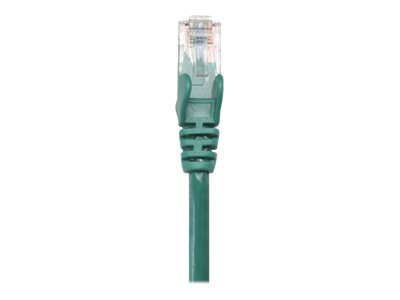 NETWORK CABLE CAT5E CCA 5M GREEN U/UTP SNAGLESS/BOOTED