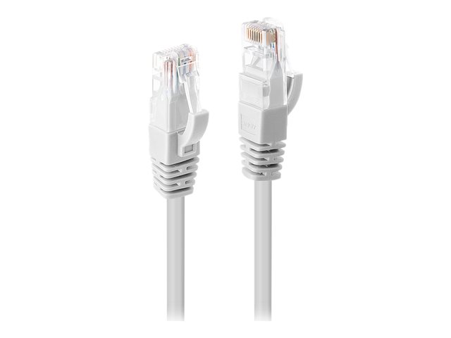 0.5M CAT6 U/UTP SNAGLESS GIGABIT NETWORK CABLE WHITE