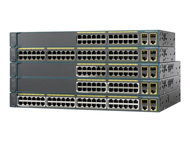 CAT2960 PLUS48 10/100 POE+2 1000BT+2SFP LAN BASE REFURBISHE