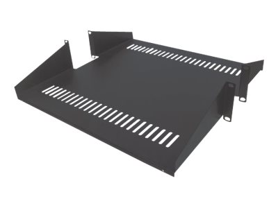 19IN DOUBLE-SIDED CANTILEVER- SHELF 2U BLACK