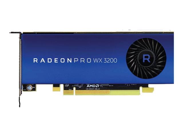 AMD Radeon Pro WX 3200 - Graphics card - Radeon Pro WX 3200 - 4 GB low profile - 4 x Mini DisplayPort - for Precision 3460 Small Form Factor