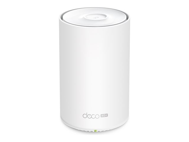 TP-Link Deco X10-4G V1 - Wi-Fi system - (router) - up to 2,100 sq.ft - mesh - WWAN 1GbE - Wi-Fi 6 - Dual Band - 4G, 3G