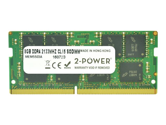 8GB DDR4 2133MHz CL15 SoDIMM