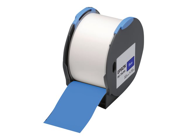 RC-T5LNA 50mm Blue Tape, Epson Tapes, Blue, 50 mm, 15 m