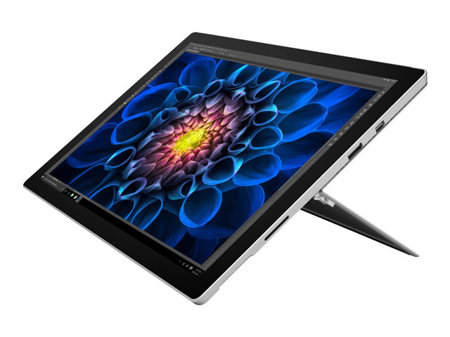 Microsoft Surface Pro 4 - Tablet - Intel Core i5 - 6300U / up to 3 GHz - Win 10 Pro 64-bit - HD Graphics 520 - 4 GB RAM - 128 GB SSD - 12.3" touchscreen 2736 x 1824 - Wi-Fi 5 - silver - commercial