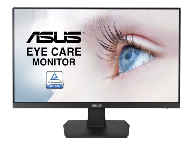 ASUS VA24EHE - LED monitor - 23.8" - 1920 x 1080 Full HD (1080p) - IPS - 250 cd/mï¿½ - 1000:1 - 5 ms - HDMI, DVI-D, VGA - black