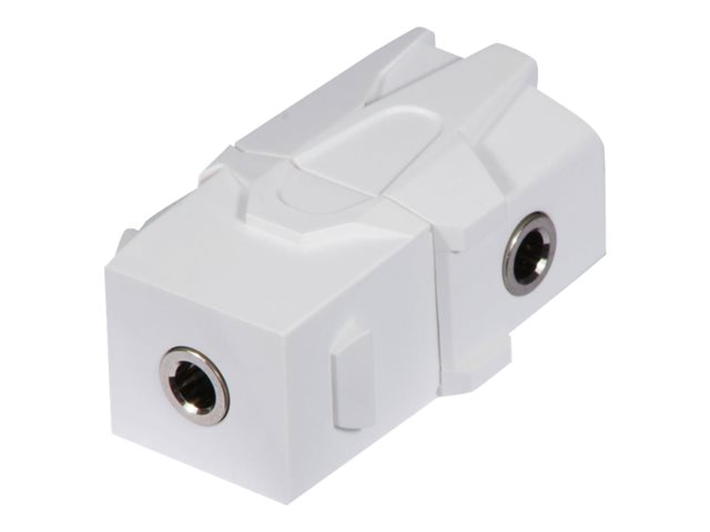 LINDY 90 Degree 3.5mm Stereo Keystone - modular insert
