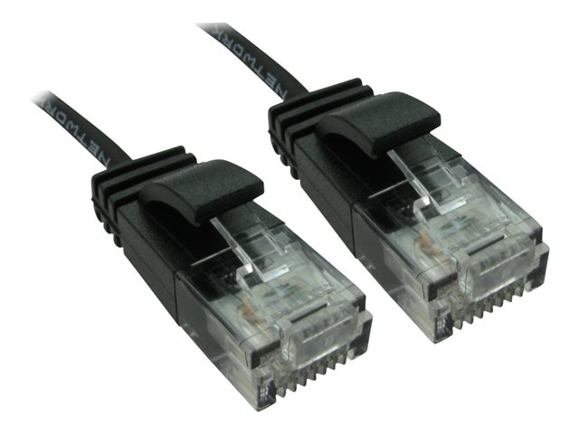 Cables Direct Economy patch cable - 1.5 m - black