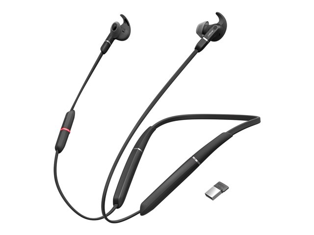 Jabra Evolve 65e UC - earphones with mic