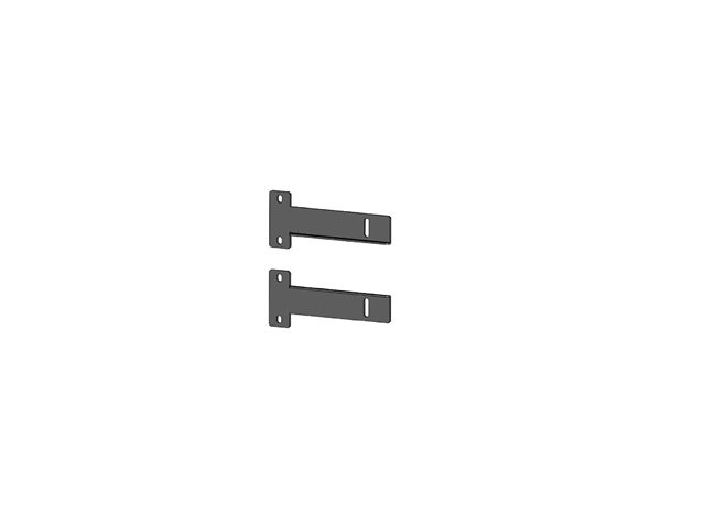 EASY BRKT POST BTM 3-4FT INSIDE ONE PAIR