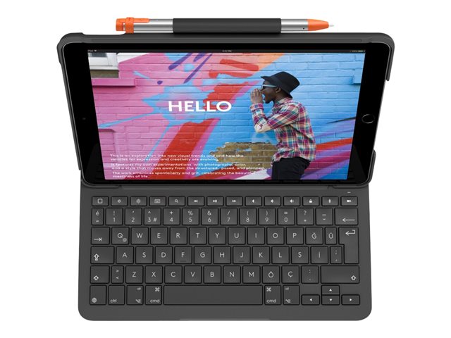 Slim Folio iPad (7th gen) GRAPHITE - TUR