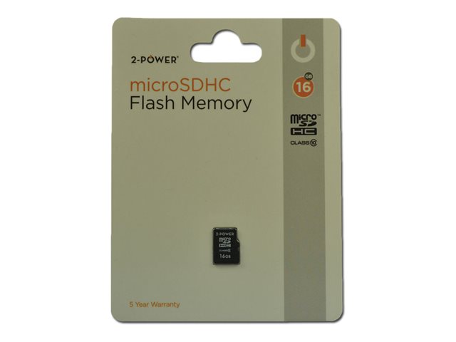 2-Power - flash memory card - 16 GB - microSDHC